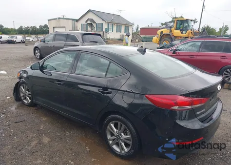 2018 Hyundai Elantra Sel from USA, damaged, VIN 5NPD84LF8JH225871